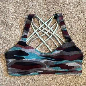 Lululemon Free to Be Wild Bra 
Light Support, A/B Cup